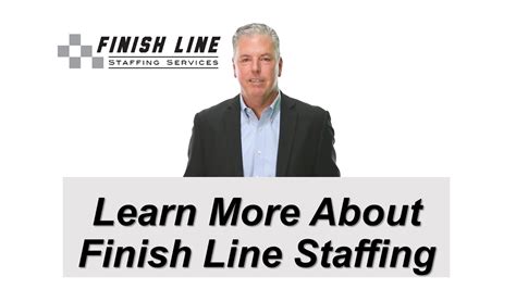 finish line staffing agency